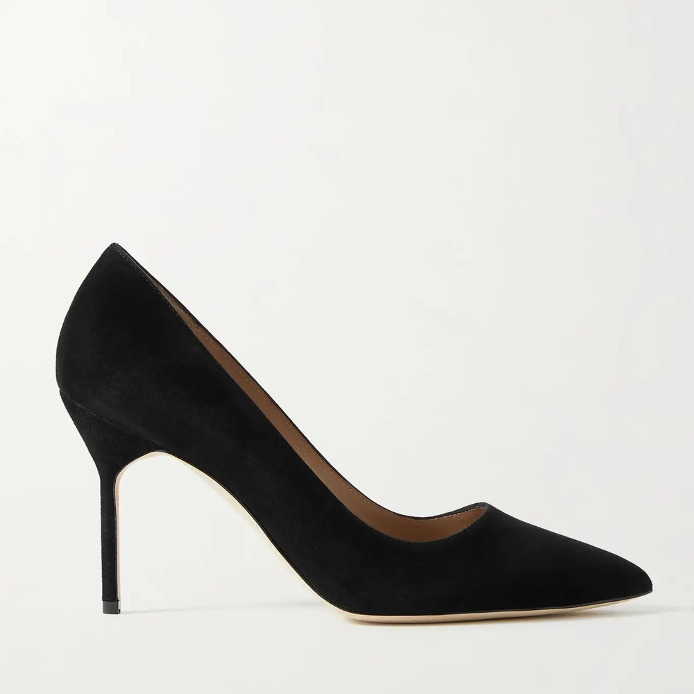 Manolo Blahnik Classic Black Heels